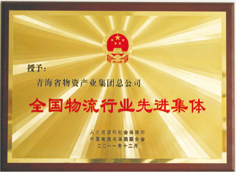 全國(guó)物流行業(yè)(yè)先進(jìn)集體